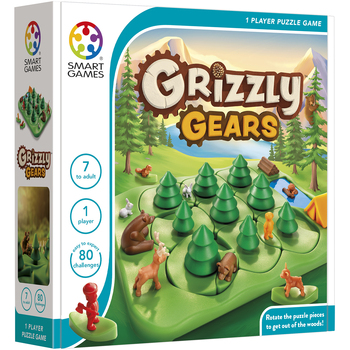 Smart Games Grizzly Gears Kids/Children Fun Play Puzzle Game 7y+