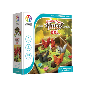 Smart Games Squirrels XXL Go Nuts Kids/Children Fun Play Puzzle Game 6y+