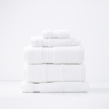 5pc Renee Taylor Brentwood 650GSM Low Twist Towel Set Bright