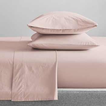 Renee Taylor 300TC 100% Organic Cotton Sheet Sets Double Sepia Rose