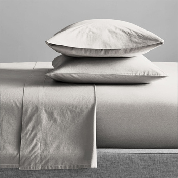 Renee Taylor 300TC 100% Organic Cotton Sheet Sets Mega Queen Moonbeam