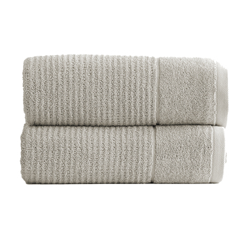 2pc Renee Taylor Cambridge Textured Bath Sheet Towel Pumice Stone