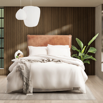 Ddecor Home Ultra Plush Microfiber Queen Quilt Cover Set VNT Washed Sand