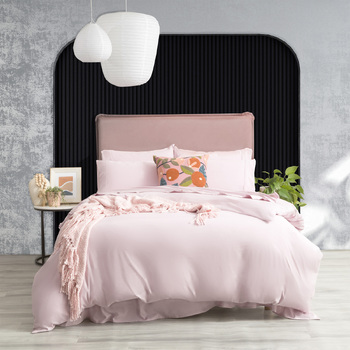 Ddecor Home Ultra Plush Microfiber King Quilt Cover Set VNT Washed Lilac