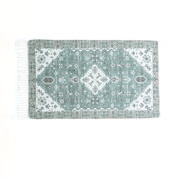 Renee Taylor Karabakh 110cm Cotton Vintage Handwoven Bath Floor Rug