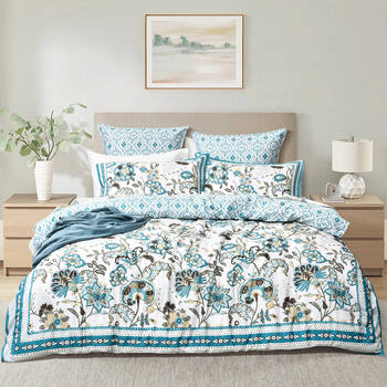 Renee Taylor 300 TC Cotton Reversible Euro Pillowcase Anaya