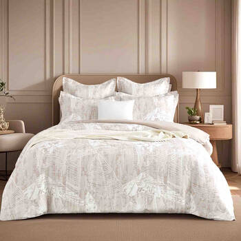 Renee Taylor Panache Jacquard European Square Pillowcase 65x65cm Wood