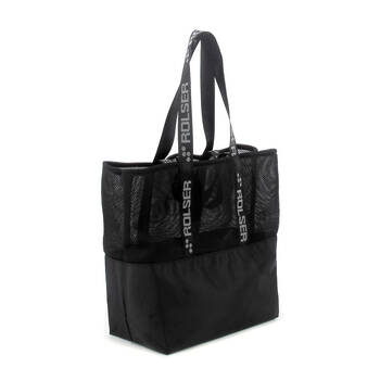 Rolser Urban Mf Reusable Shopping/Market Bag 30L - Black