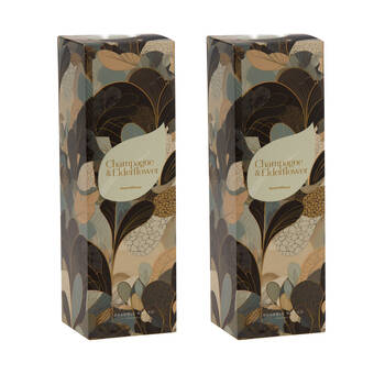 2PK Bramble Bay Summer Blooms Champagne & Elderflower Diffuser Home Fragrance