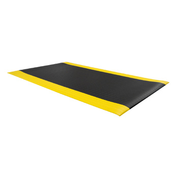 Sandleford Foam Comfort 90x150cm Mat Black w/ Yellow