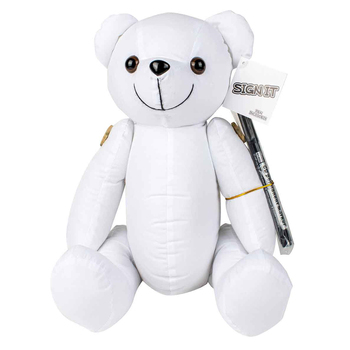 Signature Bear Personalize Message Gift w/ Marker 38cm