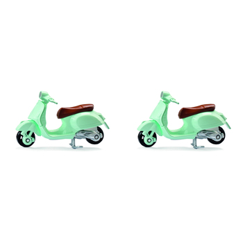 2PK Siku 1296 Vespa 125 GTS Super Diecast Motorcycle 56mm Toy Teal 3y+