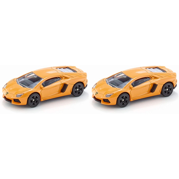 2PK Siku Lamborghini Aventador LP700-4 Diecast 80mm Toy Car 3y+