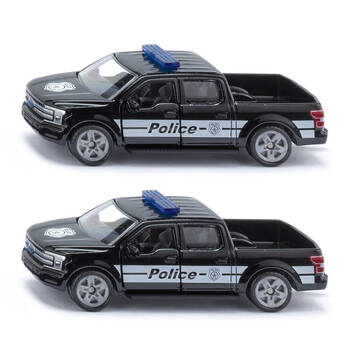2PK Siku Black Ford F-150 Police Truck Vehicle Kids/Children Toy 3y+