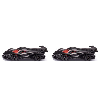 2PK Siku Apollo Intensa Emozione Diecast Metal 83mm Toy Car 3y+