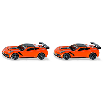 2PK Siku 1534 Chevrolet Corvette ZR1 Diecast 81cm Vehicle Toy 3y+