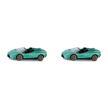 2PK Siku Lamborghini Sian Roadster Car 80mm Diecast Vehicle Toy 3y+