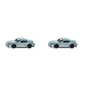 2PK Siku 1578 Toyota GR Supra Silver Diecast Vehicle 85mm Toy Car 3y+