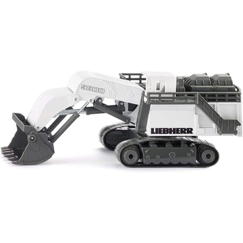 Siku 1:87 Scale Diecast Mining Excavator Kids 113mm Toy White 3y+