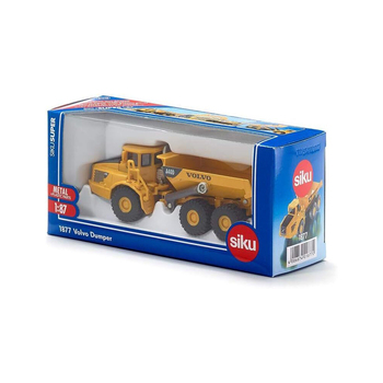 Siku 1:87 Scale Diecast Volvo Dumper Kids 130mm Toy Yellow 3y+