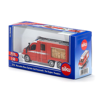 Siku 1:50 Scale Diecast Mercedes-Benz Sprinter Kids 133mm Toy Red 3y+