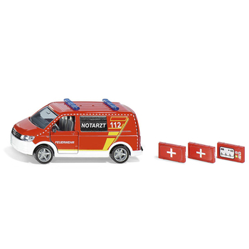 Siku 2116 VW T6 Emergency Car 1:50 Scale 104mm Kids Toy 3y+