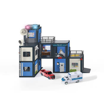 Siku World Police Station Figure/Building Toy Kids Playset 3y+
