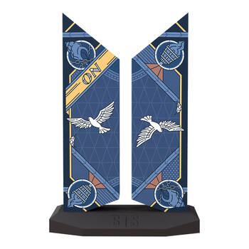 BTS On Edition Logo Replica Figure Display 7x4.5in