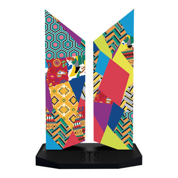 BTS Idol Edition Logo Replica Figure Display 7x4.5in