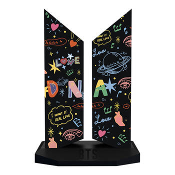 BTS DNA Edition Logo Replica Figure Display 7x4.5in