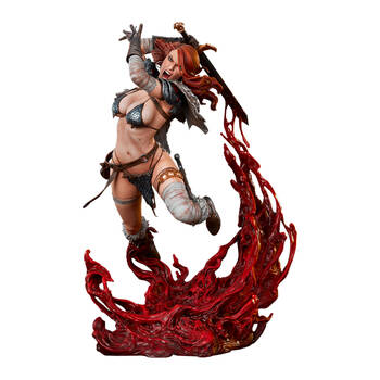 Red Sonja A Savage Sword Premium Format Statue Action Figure