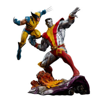 Sideshow Collectables X-Men Colossus & Wolverine PF Statue Figure