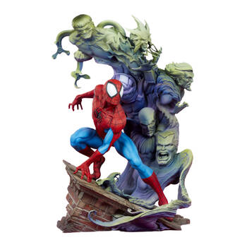 Spiderman Spider-Man & Foes Premium Format Statue Action Figure