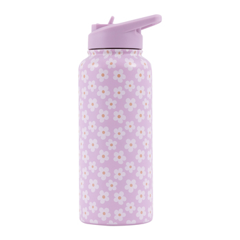 Splosh Sip By Splosh Daisy S/Steel Water Bottle 950ml
