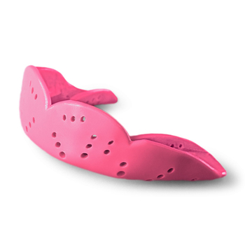 Sisu Aero Medium Mouth Guard Teeth Protector  Hot Pink