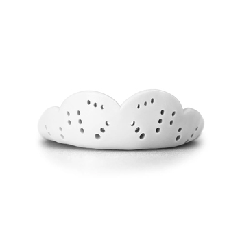 Sisu Aero Small Mouth Guard Teeth Protector  Snow White