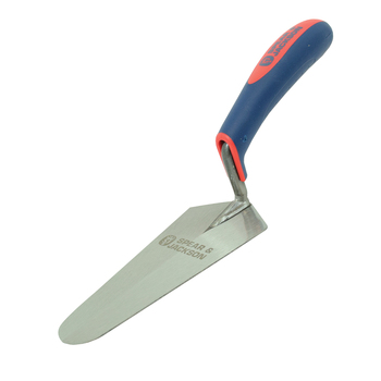 Spear & Jackson C/Steel Gauging Trowel Soft Grip Handle 175mm