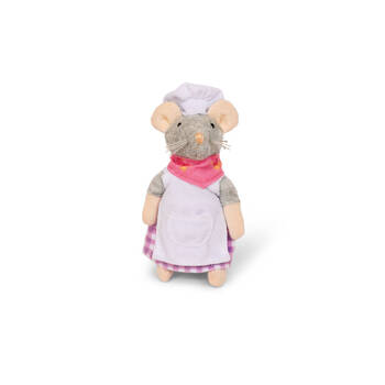 Sam & Julia 12cm Plush Baker Soft Animal Kids Toy 18m+