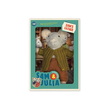 Sam & Julia Sams Dad Kids/Toddler Soft Plush Toy 18m+