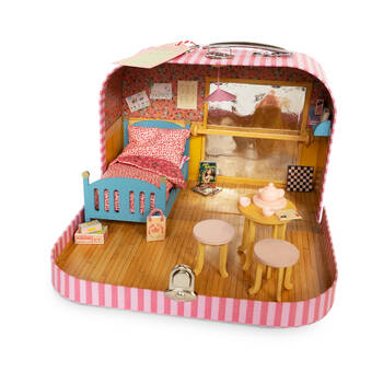 Sam & Julia Mouse Portable Mansion to Go Ellas Ballet Room 4y+