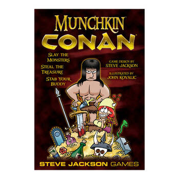 Munchkin Conan Card Game Kids/Family Play Night 10y+