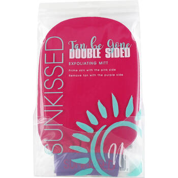 Sunkissed 28037 Tan Be Gone Double Sided Shower Bath Scrub Exfoliating Mitt