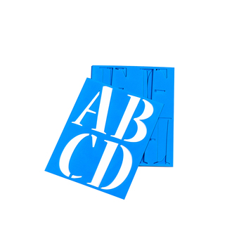 10pc Sandleford 100mm Stencil Nueva