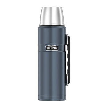 Thermos 1.2L SS Vacuum Insulated Beverage Hot/Cold Bottle Slate