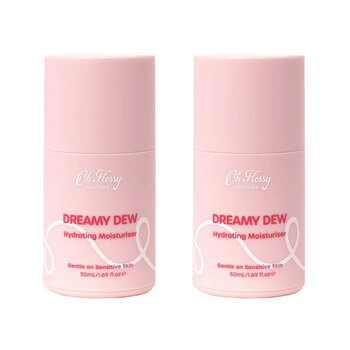 2PK Oh Flossy Skincare 50ml Dreamy Dew Hydrating Moisturiser