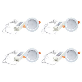 4PK SLH 10W RGBW WiFi Bluetooth Downlight For Smart Home Alexa/Google