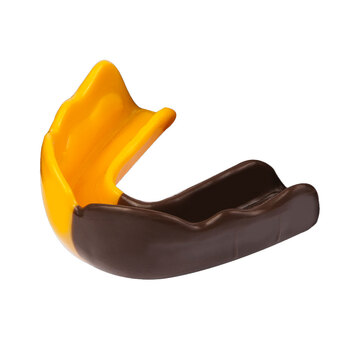 Signature Type 2 Protective Mouthguard Adults Brown/Yellow