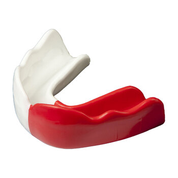 Signature Type 2 Protective Mouthguard Adults Red/White