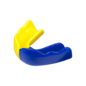 Signature Type 2 Protective Mouthguard Teen Dark Blue/Yellow