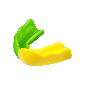 Signature Type 2 Protective Mouthguard Teen Green/Yellow
